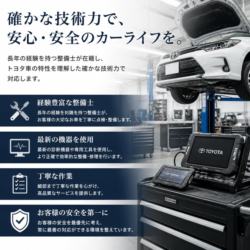信頼される技術力